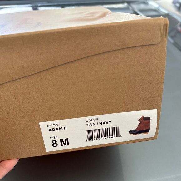 NWT Size 8 Mens Weatherproof Mens Adam Leather Round Toe Mid-Calf Duck Shoes - Picture 9 of 9